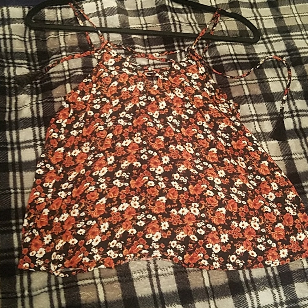 Floral crop top